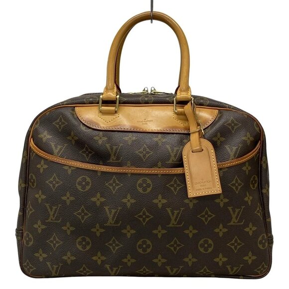 Auth LOUIS VUITTON Deauville Monogram Handbag Monogram Canvas - Picture 1 of 10